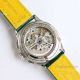 Swiss Breitling Premier Chronograph 7750 Watch Green Arabic-Green Leather Strap (9)_th.jpg